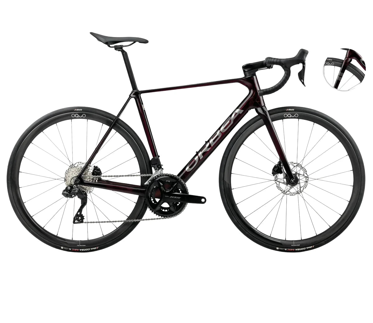 041c8b71-e278-4748-93ec-b544613dbf89.jpg Orbea ORCA M35i Rood - Titanium – Image 1