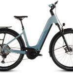 Cube Nuride Hybrid SLX 800 dakraam´n´arubablue lage instap 2026