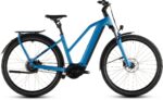 Cube Kathmandu Hybrid Comfort Pro 800 azuurblauw en zwart Trapeze 2026