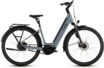 Cube Supreme Hybrid Deluxe SLX 600 zeegrijs en zwart lage instap 2026