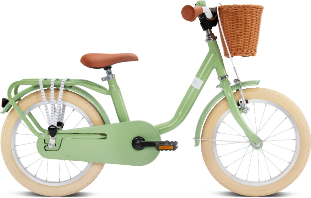 4015731042331_01.jpg Puky STEEL CLASSIC 16 retro groen – Image 1
