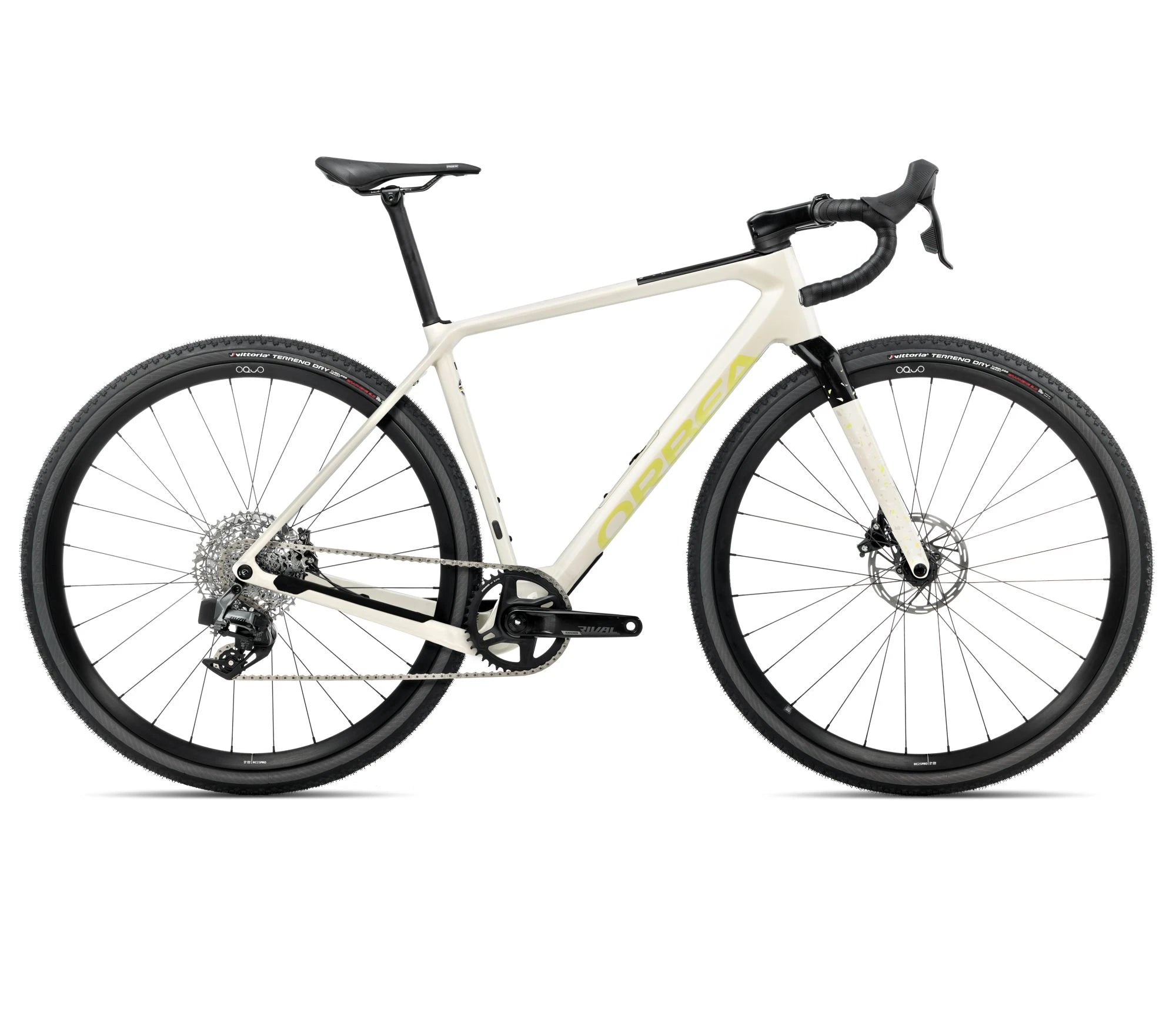 Orbea TERRA M31eTEAM 1X Wit - Limegroen