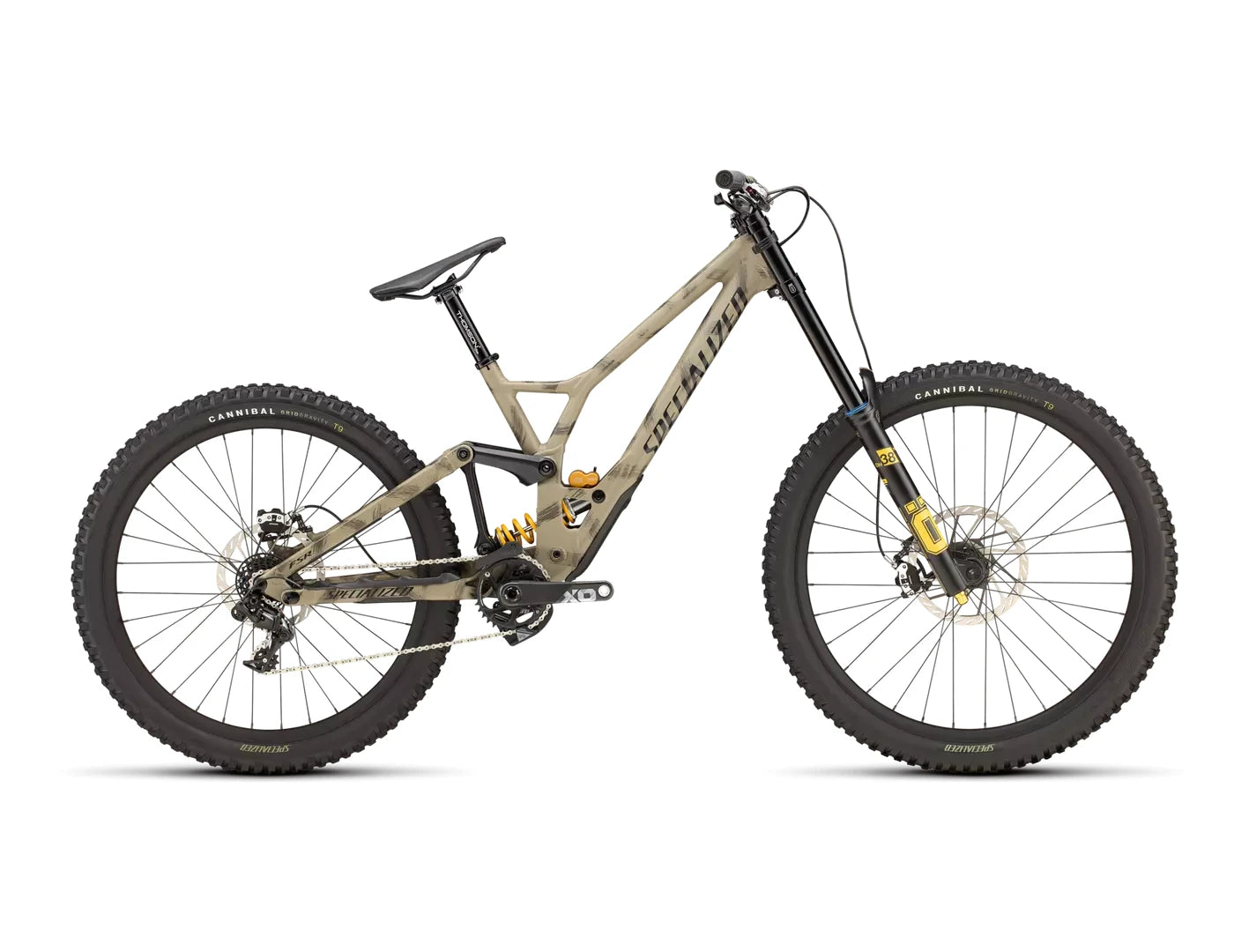 Specialized DEMO RACE TAUPE/ZWART/GEBORSTELD