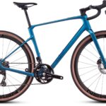 Cube Nuroad C:62 Race mineraal turquoise en blauw