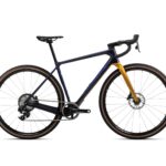 Orbea TERRA M21eTEAM 1X Blue Carbon ViewLeo Oranje