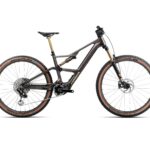 Orbea RISE SL M-LTD 630W Cosmic Carbon View - Golden Zand