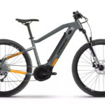 Haibike HardNine 4 Cool Grey/Lava Matte