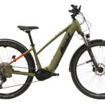 CONE eCross IN 3.0 Trapeziumvormig 625Wh Khaki-Zwart