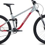 Ghost Kato FS lichtgrijs parelmoer/felrood - mat