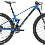 Mondraker F-Podium Carbon DC R Glanzend Marlinblauw / Mat Carbon / Zilver