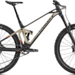 Mondraker Superfoxy Carbon R Glanzend Carbon / Mat Woestijngrijs / Oranje