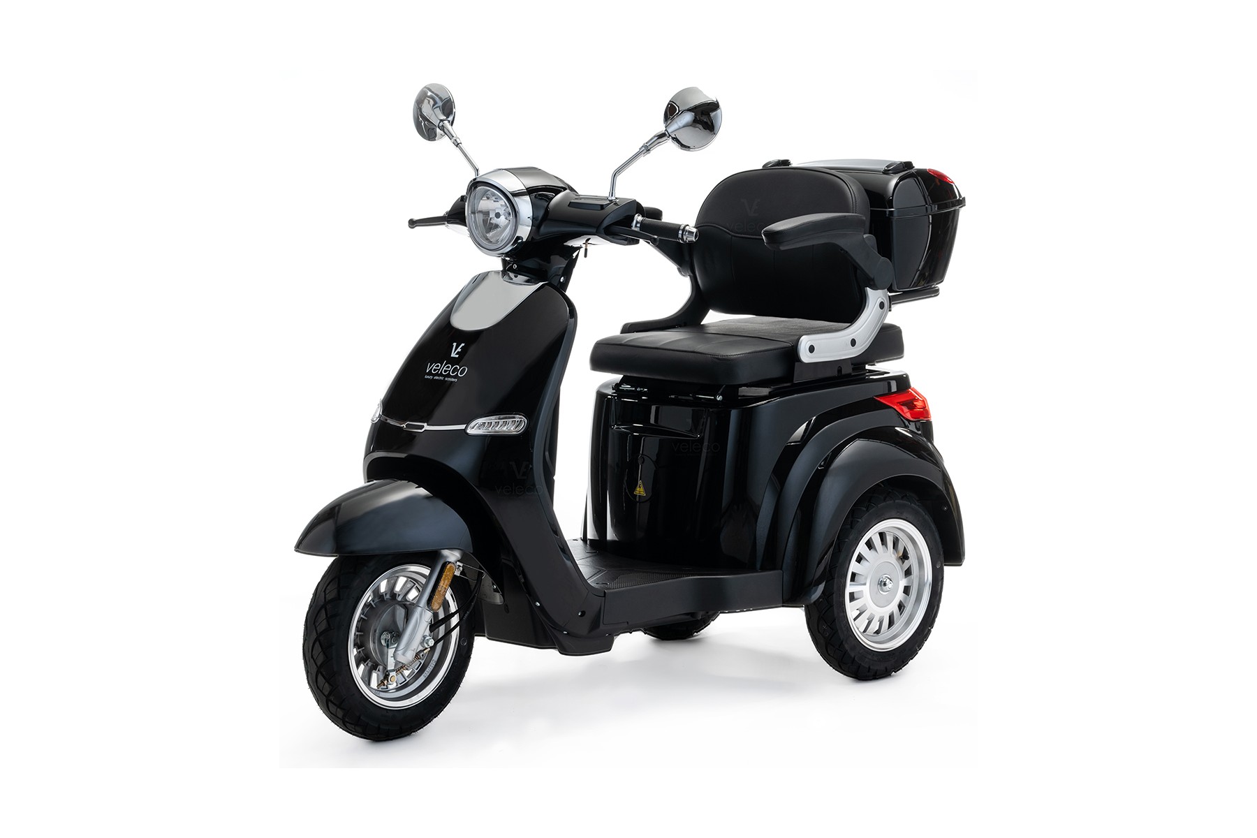 Veleco Cristal elektrische scootmobiel 1000 watt voor mindervaliden en senioren