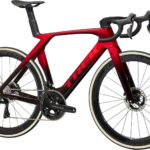 Trek Madone SLR 9 Gen 7 Metallic Red Smoke naar Red Carbon Smoke